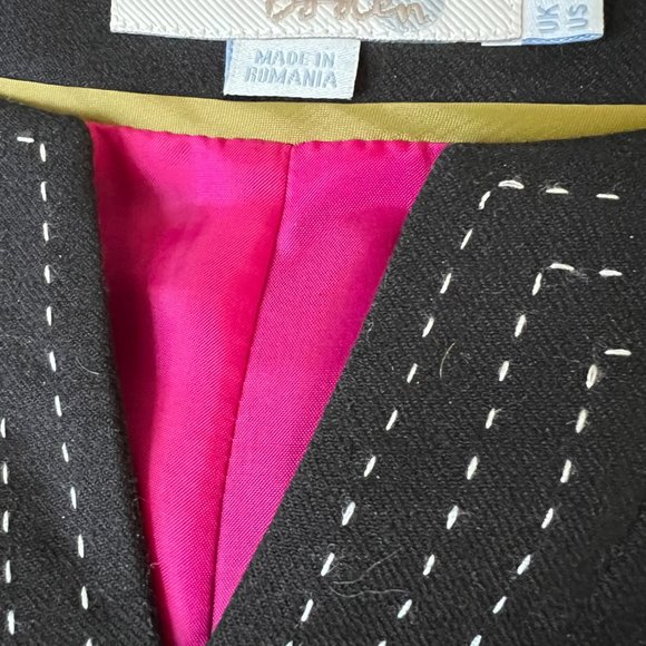 BODEN Elegant Dress, Black, Size 4R - Picture 8 of 8